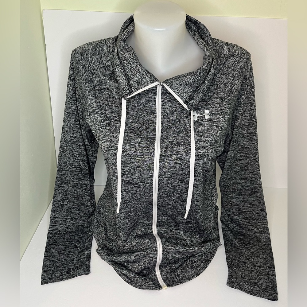 Under Armour Women’s Gray Full-Zip Hoodie